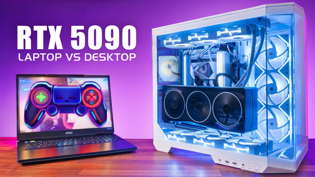 RTX 5090 Laptop vs Desktop The Shocking Difference!